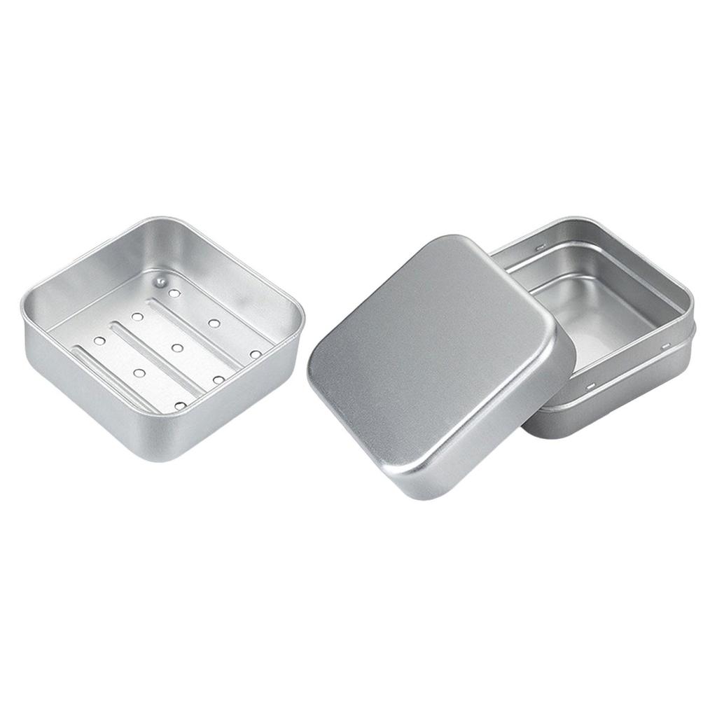 Portable Soap Dish, Reliable Protection, Heavy-duty Organizer, Tin Can for Home, Picnic,
