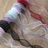 10 Yards Organza Ribbon Satin Solid Color Ribbon Roll DIY Craft Ribbon for Gift Wrapping Wedding Bouquets Wreath