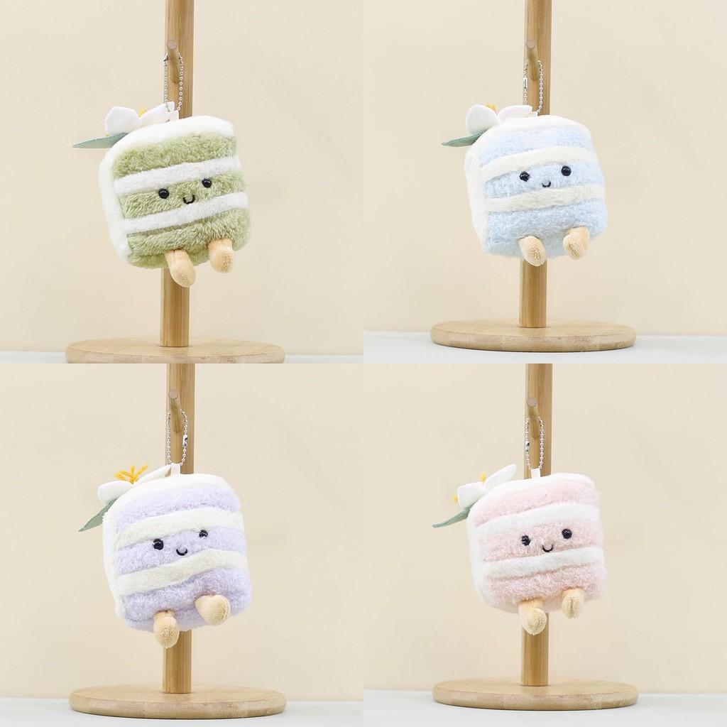 Cake Triangle Plush Keychain Cute Dessert Doll Perfect Birthday Gift Girls For