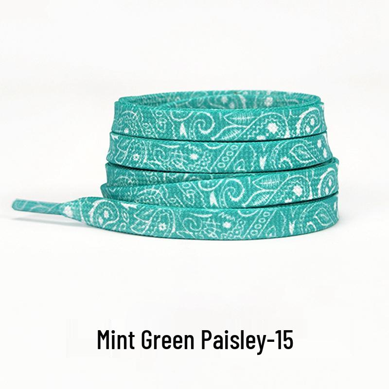 Cashew Flower Shoelaces for Air Force 1, Canvas Shoes, and Dunk Sneakers – Unisex