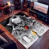 Custom personalization Pennywise the Dancing Clown Print Area Rug - Soft, Washable Non-Slip Indoor Mat,Living Room,Home&Office Decorative Rug