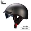 Vintage Style Half Face Motorcycle Helmet ABS Material 3C Certified Unisex Scooter Moped Riding