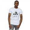 Mens Mickey Mouse Scared T-Shirt