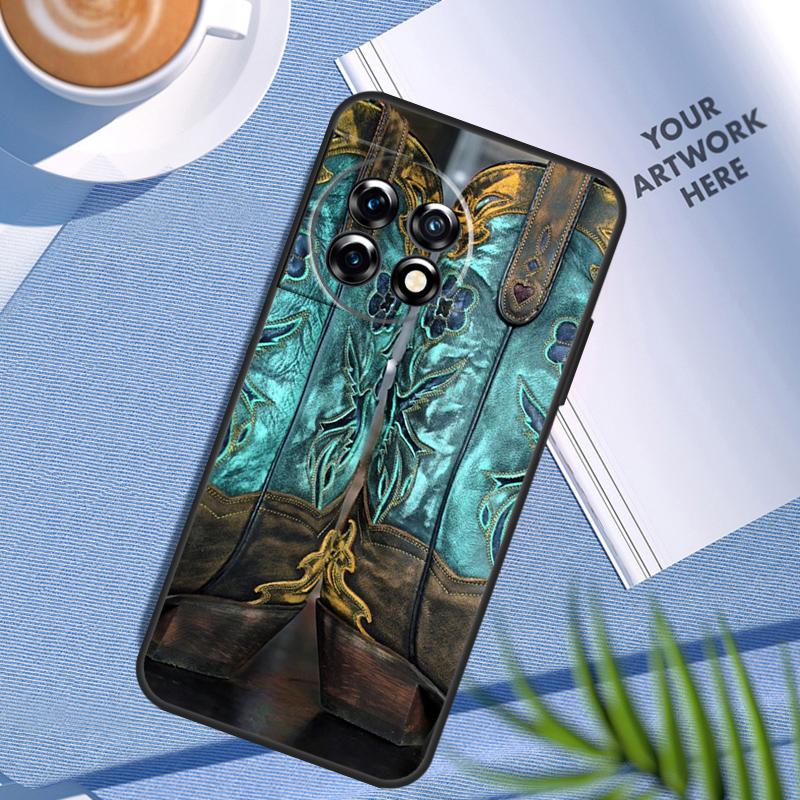 Чехол Western Cowgirl Cowboy Boots для OnePlus Nord CE 5 3 4 Lite N20 N30 OnePlus 15 13 12 11 8 9 10 Pro 10T 13R 13T