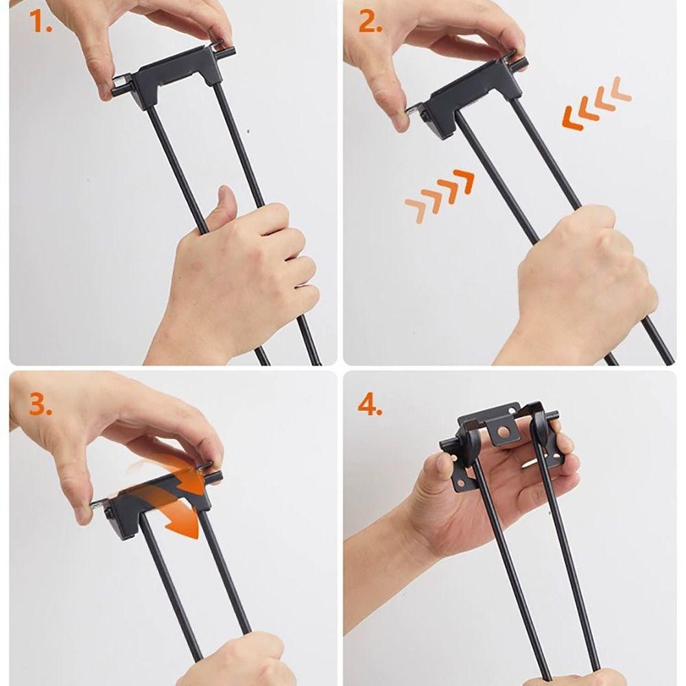 Load Bearing Foldable Table Legs Stainless Steel Folding Furniture Stand Folding Table Legs