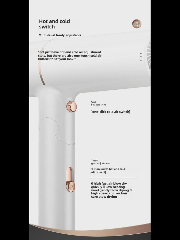 Европейский складной фен: Высокая мощность, для домашнего и салонного использования, популярный, стильный дизайн