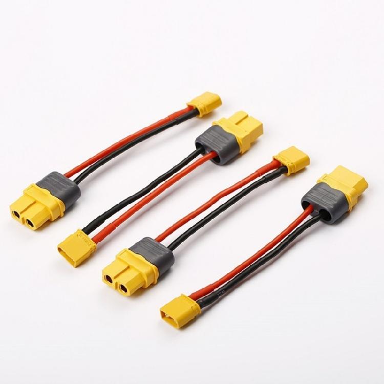 Набор кабелей XT60H на XT30U, 2 готовых кабеля для зарядки модельных аккумуляторов и подключения электронных контроллеров