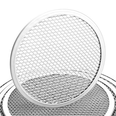 6-12 дюймов антипригарный противень для пиццы бесшовный алюминиевый сплав сетчатый противень для выпечки кухонные принадлежности круглый противень для блинов пиццы кондитерских изделий