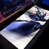Игровой коврик для мыши Blue Lock, коврик для мыши, HD-печать, для компьютерных геймеров, с запирающим краем, нескользящий коврик для мыши, XXL90x40см, коврик для клавиатуры и ПК на стол