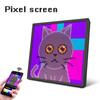 Smart RGB USB LED Matrix Pixel Display Panel Light Bluetooth App Programmable Anime Text Clock Graffiti Art Digital Screen Sign