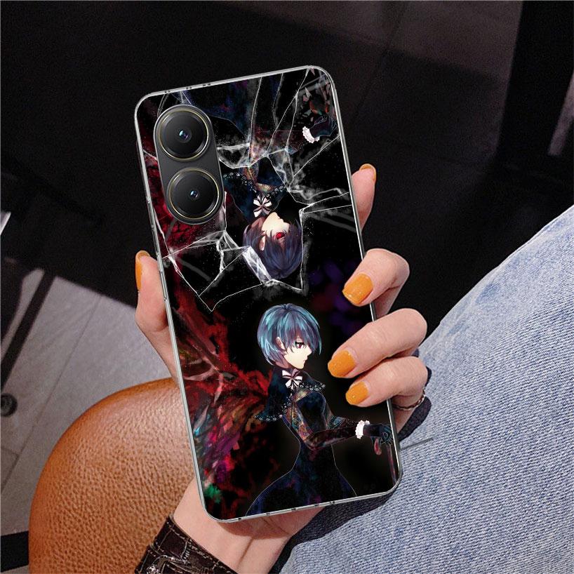Чехол для телефона G-Ghoul Tokyo Touka Kirishima для Xiaomi Poco X7 X6 X5 Pro F7 Ultra Redmi 15C 15 13C 13 12C 12 10 10A 10C 9 9A 9C 9T
