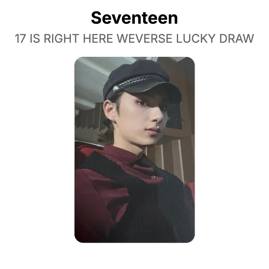 Seventeen 17 ИЮНЯ ПРЯМО ЗДЕСЬ WEVERSE РОЗЫГРЫШ Официальная фотокарточка