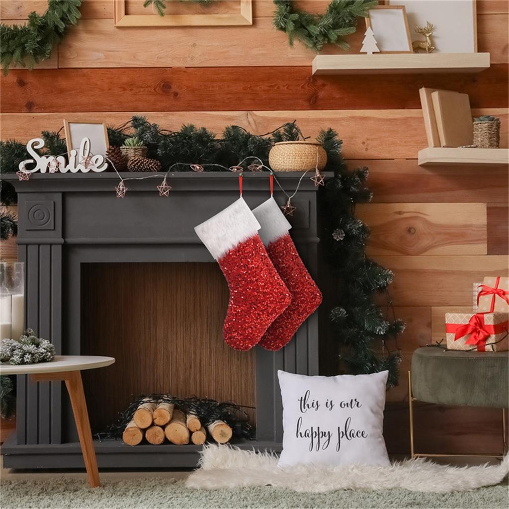 Christmas Decorations Christmas Stockings Home Decoration Christmas Stockings Pendants Children's Christmas Gift Bags