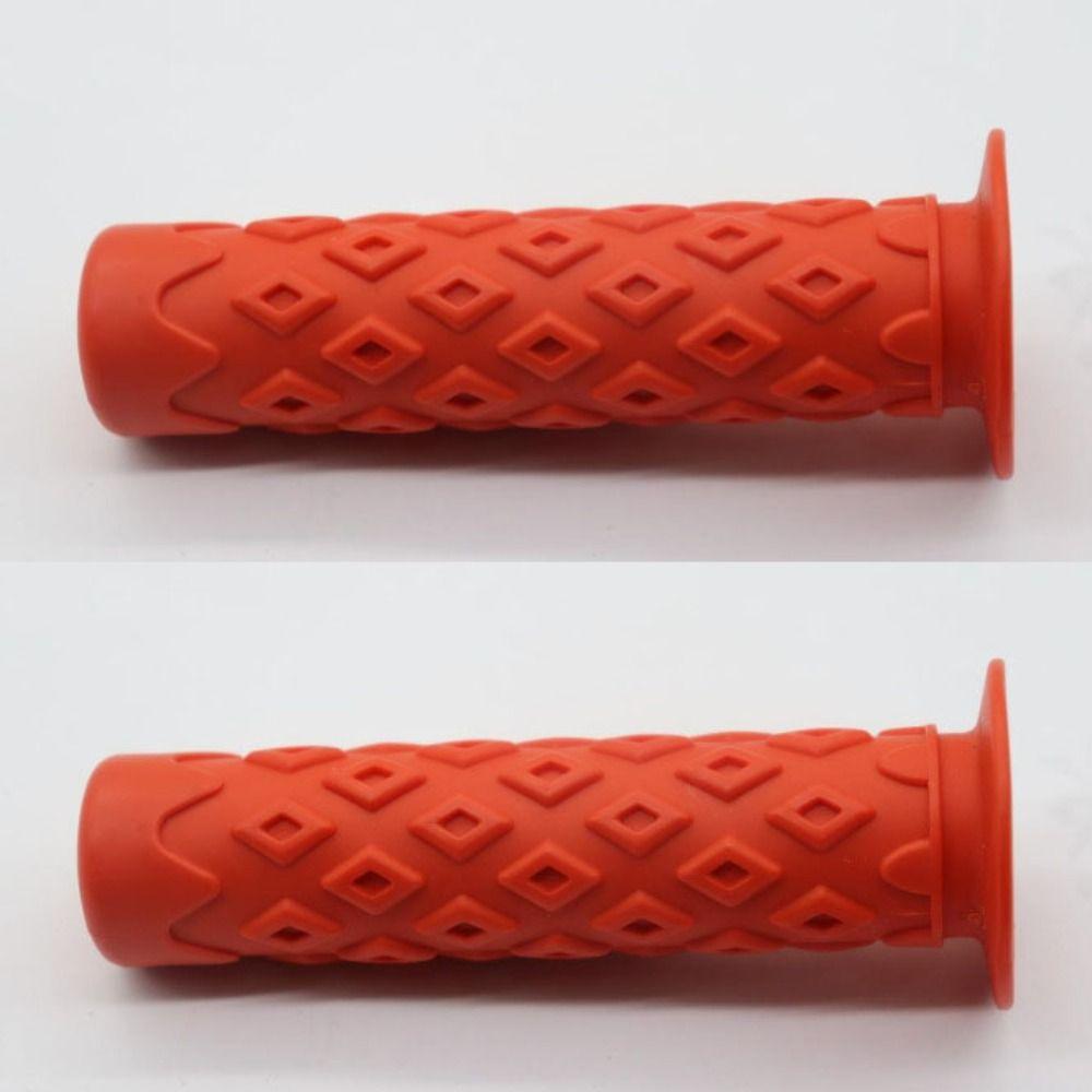 1 Pair Shock Absorption Bicycle Handlebar Cover 10 Colors Rubber Grip Mountain Bike Accessories