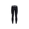 HeatGear® Letter Logo Print Slim High Waist Leggings Women Leggings Black 1383559-001