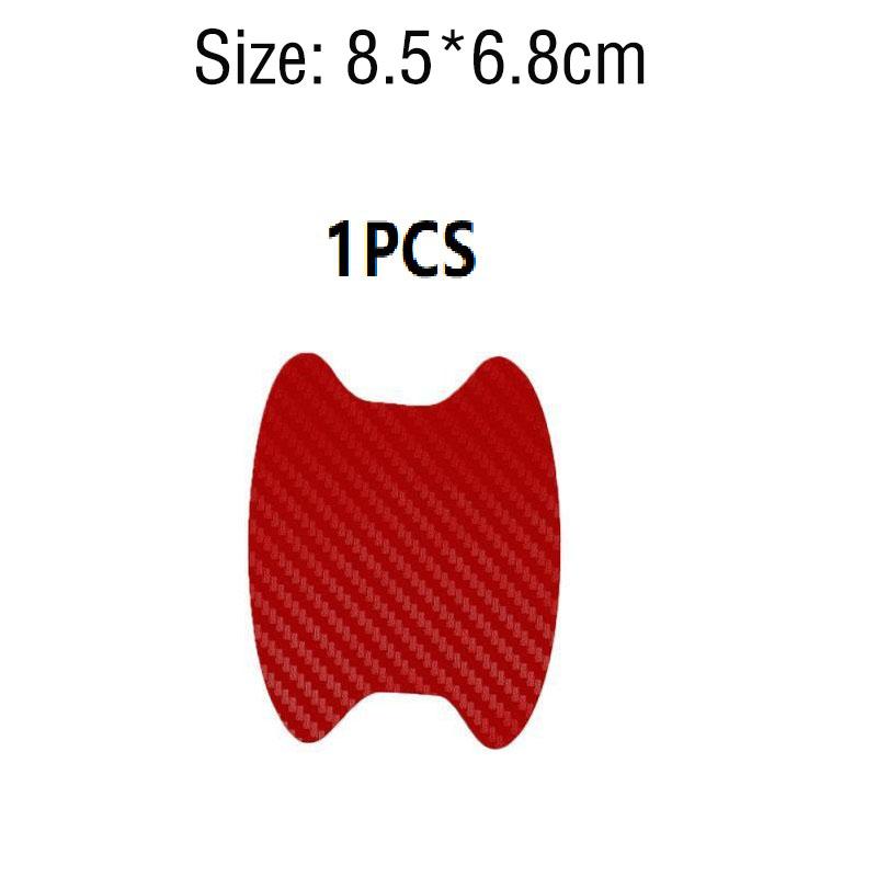 Дверь автомобиля из углеродного волокна, защитная наклейка от царапин, защитная пленка для ручек автомобиля, Стайлинг, внешний стиль автомобиля