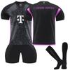 2324 Бавария-Мюнхен, выездные футбольные майки, шорты, носки, комплект, новый сезон, шорты, носки, размеры для взрослых, наряды