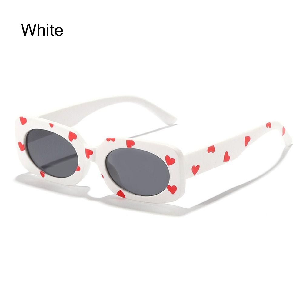 Sun Protection Kids Rectangular Sun Glasses UV400 Girls Boys Shades Vintage Eyewear