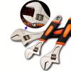 8 Inch Adjustable Wrench Multifunctional Large Opening Adjustable Wrench Hand Tool