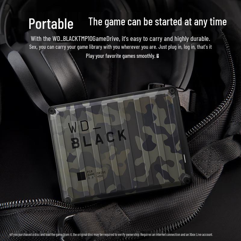 WD 5TB P10 Game Drive Portable External Hard Drive