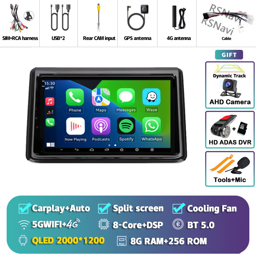 Android 14 Carplay Auto For Toyota Noah 2014 - 2020 Car Radio Player Multimedia stereo Navigation 360 Camera Head Unit AI Voice