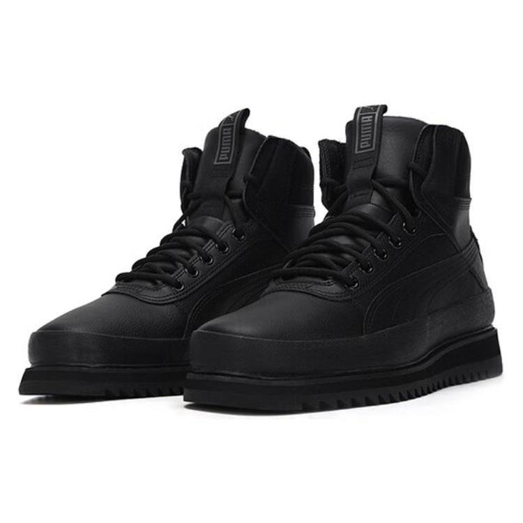 Puma Унисекс Ботинки Десерто V2 WTR Резиновые Средние Черные Мужские 380754-01