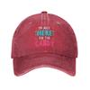 I M Just Here for The Candy Baseball Cap for Unisex Women Vintage Trucker Hat Hats Dad Cap for Daily