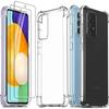 Case for Samsung Galaxy A52 4G&5G + 2 Pieces Tempered Glass Screen Protector [Transparent Silicone Case] [10X Anti-Yellowing] [