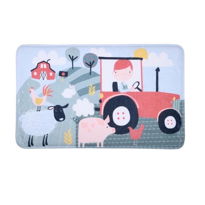 Tapis 45 x 75 cm velours tom a la ferme