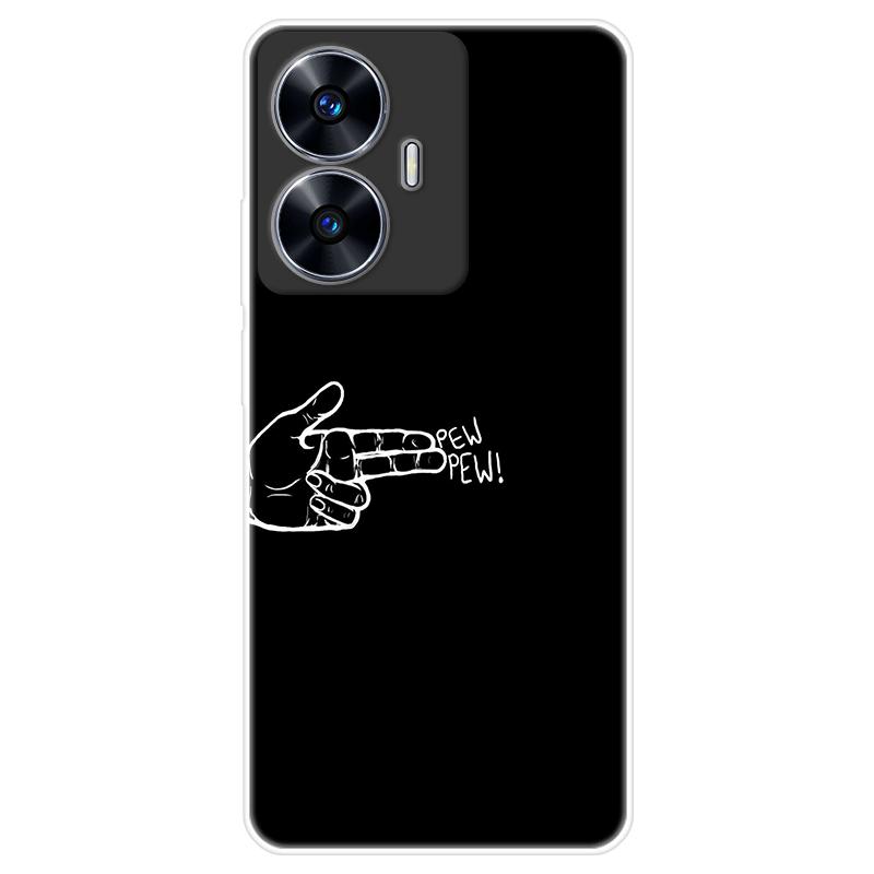 Для Realme C55 C55 RealmeC55 RMX3710 чехол Мягкая силиконовая задняя крышка модный чехол для телефона с героями мультфильмов