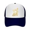 Luxury Leopard Gaze Minimal Wildlife Mesh Baseball Cap Casual Hat Outdoor  For Womens Unisex FeUnisex