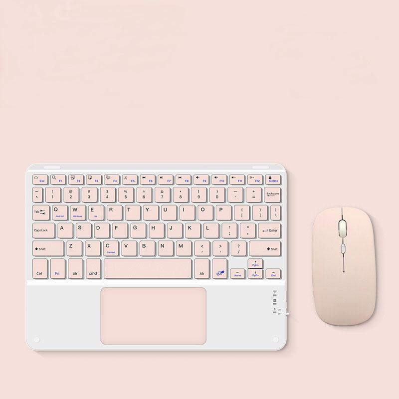 Английская Bluetooth-клавиатура 10 дюймов для iPad Air Pro Беспроводная перезаряжаемая клавиатура для телефона, планшета, ноутбука Универсальная