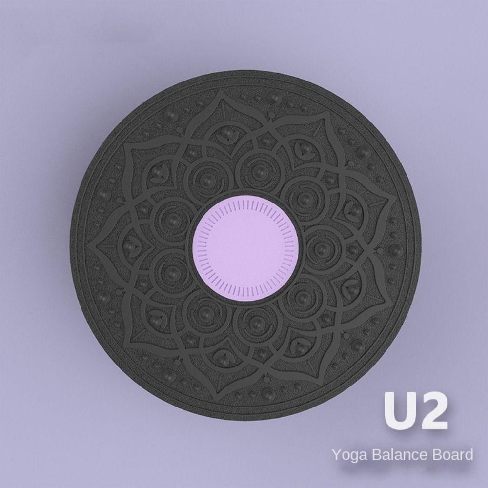 Anti-Slip Balance Training Board Foot Massage Plastic Core Trainer Yoga Balance Board Office Use