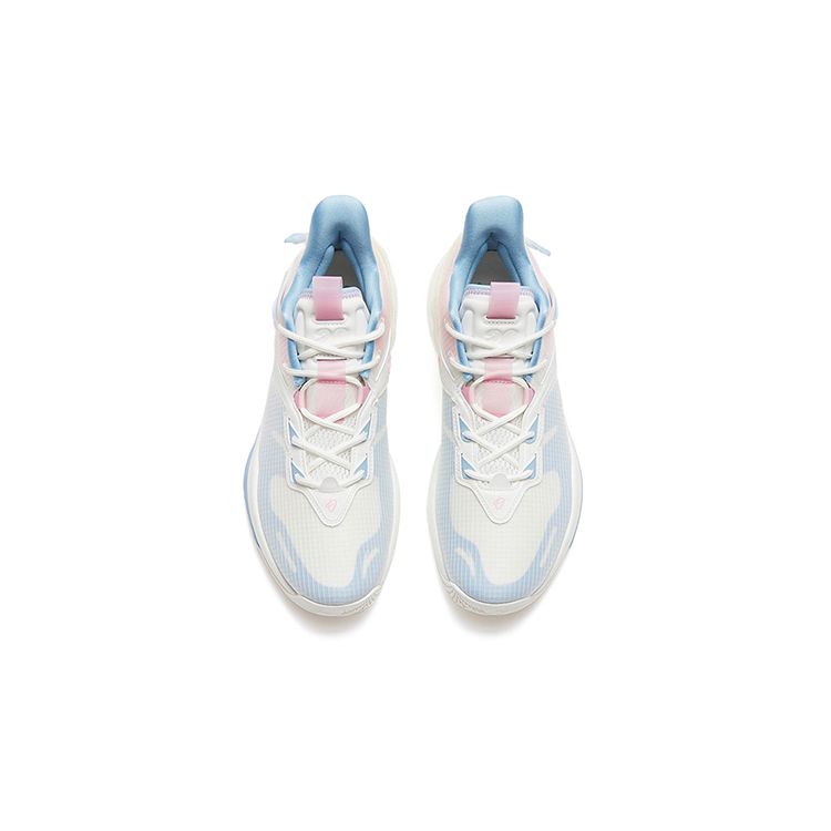 Anta Баскетбольные кроссовки Jump 2.0 GH Shock Absorbing Non-Slip Wear-Stick с низким верхом для мужчин, синие, белые, 112311602-3