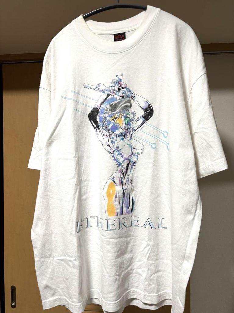 [USED] ETHEREAL STUDIOS Ghost in the Shell Anime T-shirt Motoko