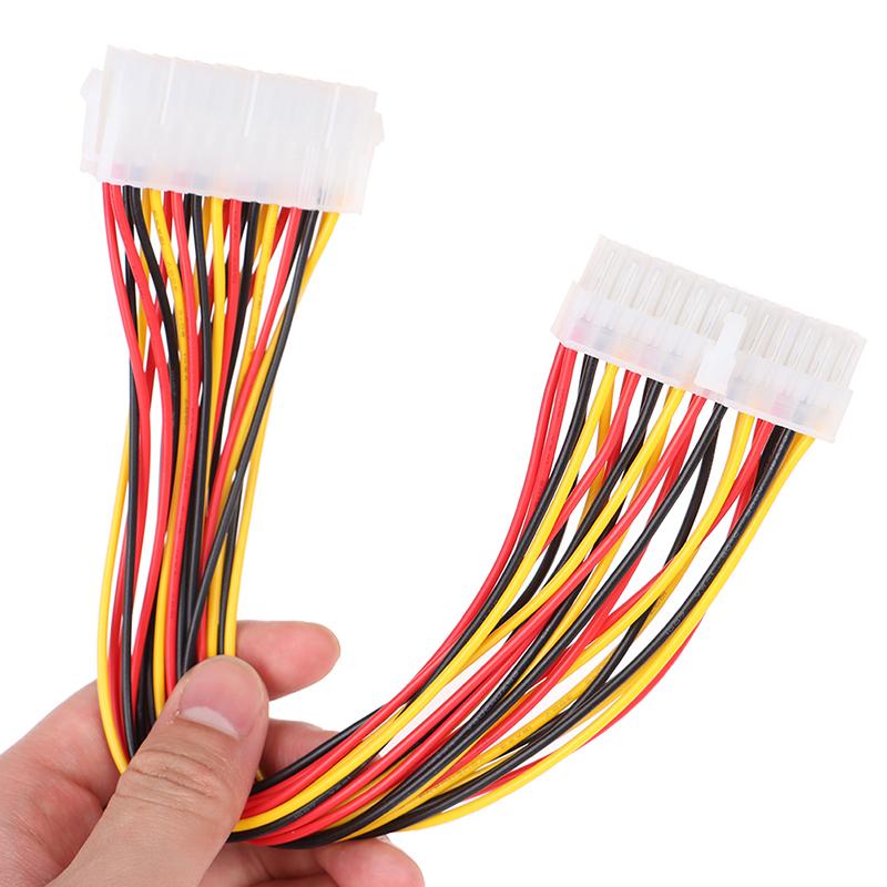 30 см Atx 24-контактный разъем типа «папа» на 24-контактный разъем типа «мама» удлинительный кабель питания