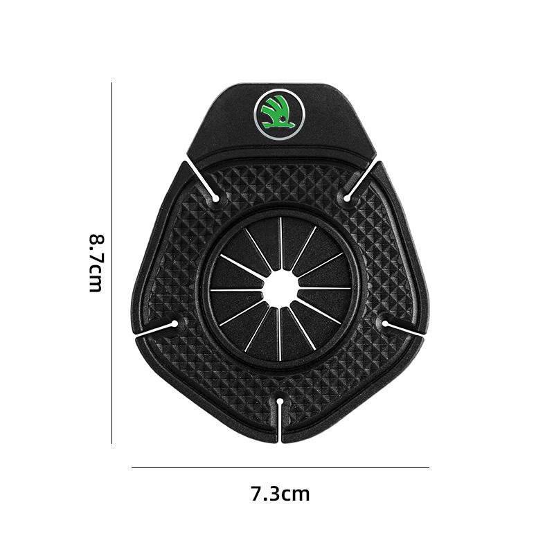 NADH5 Car valve core Car wiper hole protective cover, silicone dust protective cover For Skoda YETI Octavia KAMIQ KODIAQ