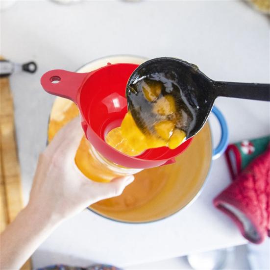 Воронка с широким горлом для кухни, лаборатории, кемпинга, пищевая пластиковая воронка для легкого наливания, меньше проливов и беспорядка, универсальные принадлежности для консервирования