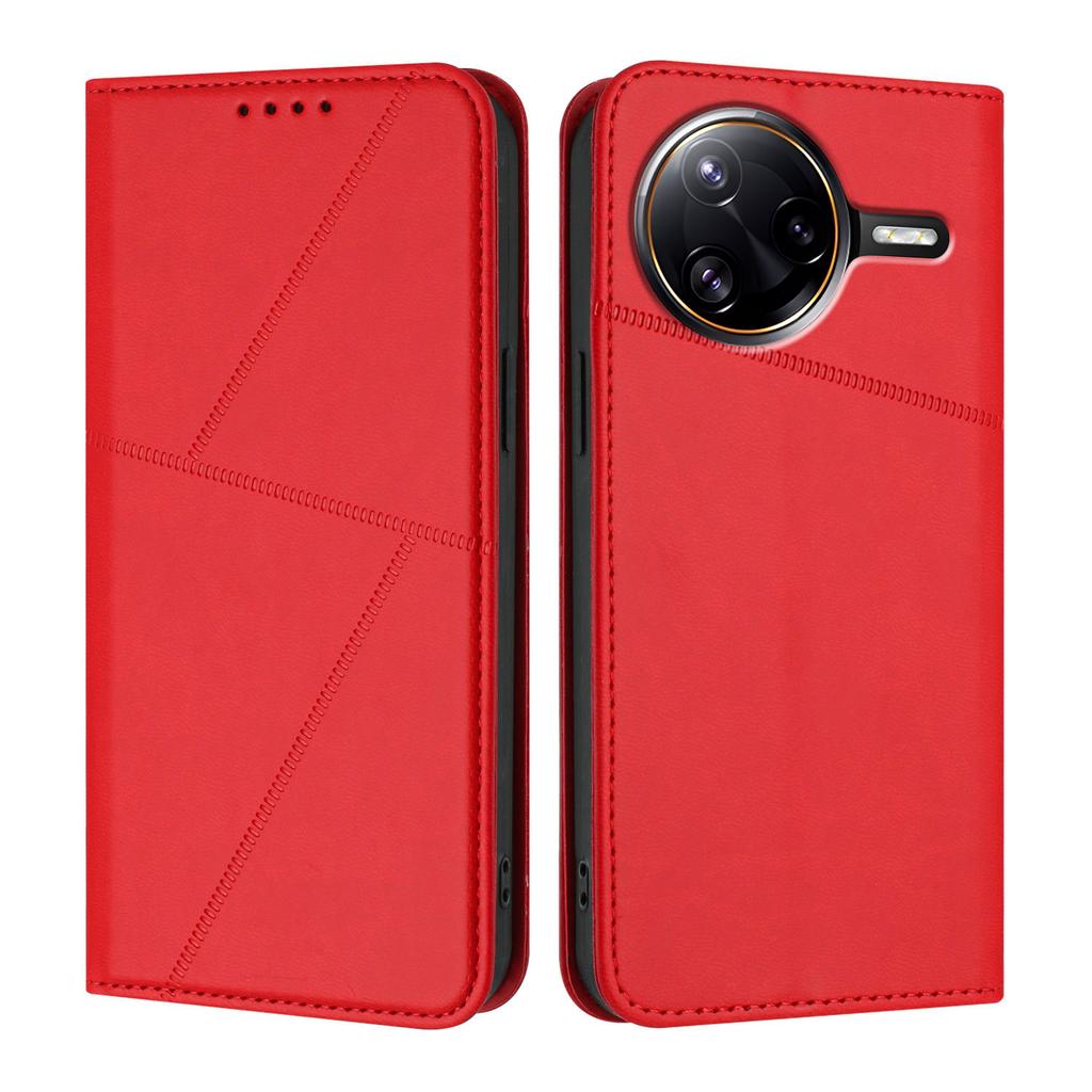 For Xiaomi Poco F7 Ultra 5G/Xiaomi Redmi K80 Pro 5G Wallet Case Magnetic Closure Leather Flip Phone Cover with Stand