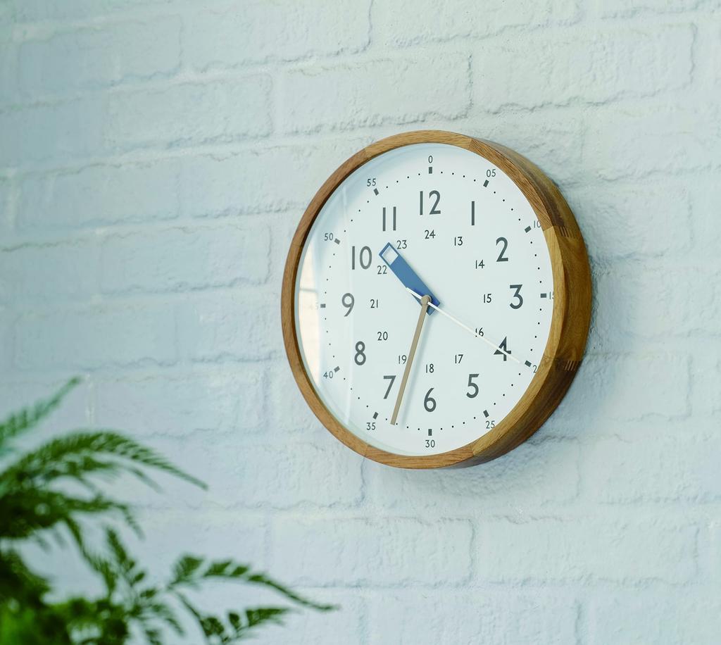 INTERFORM Interform Радиочасы Настенные часы Storuman Интерьер Легко увидеть Синий Образовательные Дети Дети INC. CL-2937BL