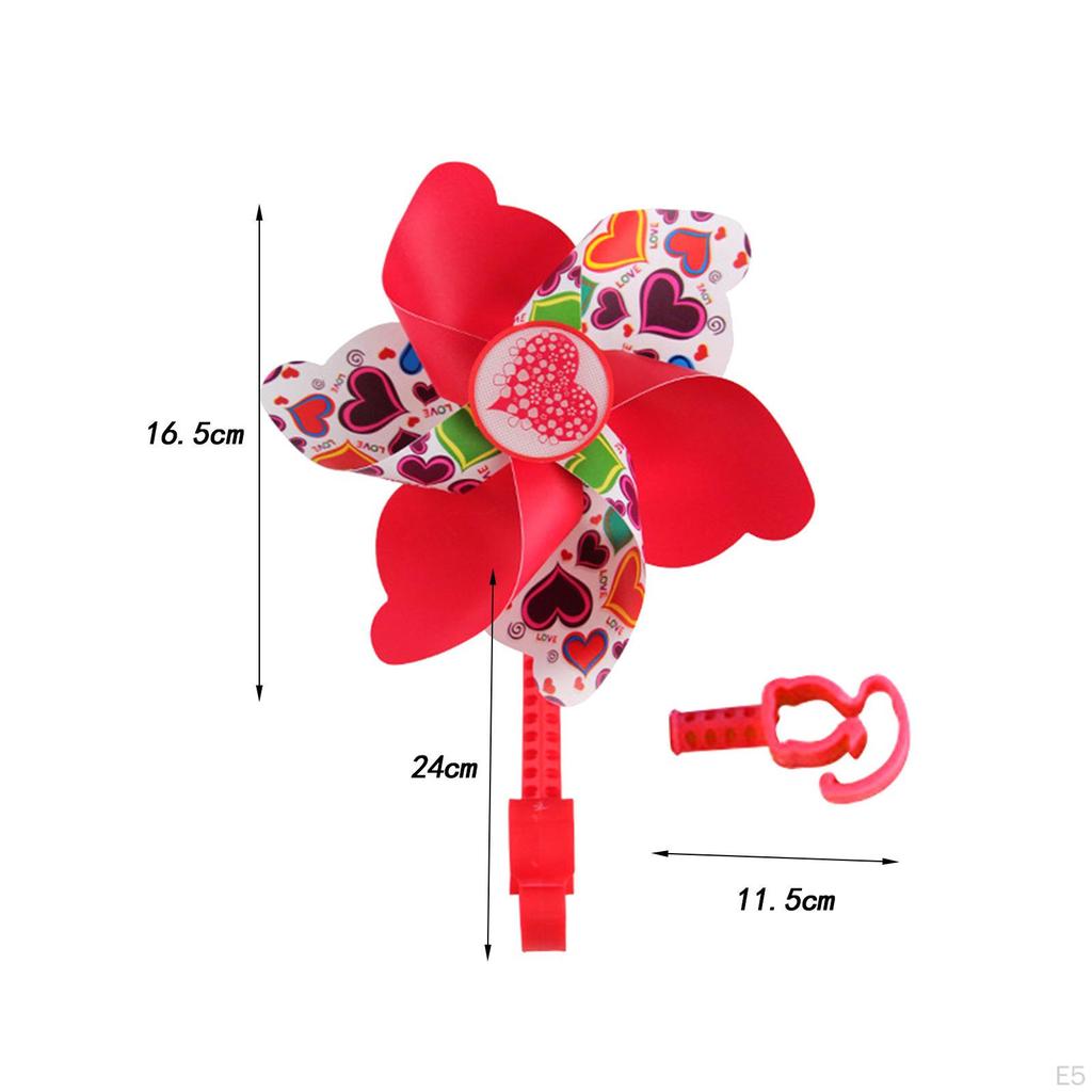 Children Bicycle Handlebar Windmill Bike Pinwheel Decoration Lightweight Flower