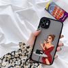 Модный красивый чехол для девушки для iPhone 16 7 8 Plus SE2 14 15 13 12 11 16 Pro Max Чехол для телефона для iPhone X XR XS Ударопрочный чехол