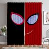 Blackout Curtains for Camera Spiders Man Modern Living Room Curtains 2 Pieces Window Curtain Shades Halloween Decoration Kitchen