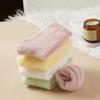 Autumn and Winter Solid Color Mink Velvet Mid-tube Socks Plus Velvet Thick Warm Plush Socks
