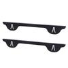 2PCS Stove Gap Covers Stainless Steel Range Trim Clearance Guard Filler for Kitchen Cooktop 59.5CM Black