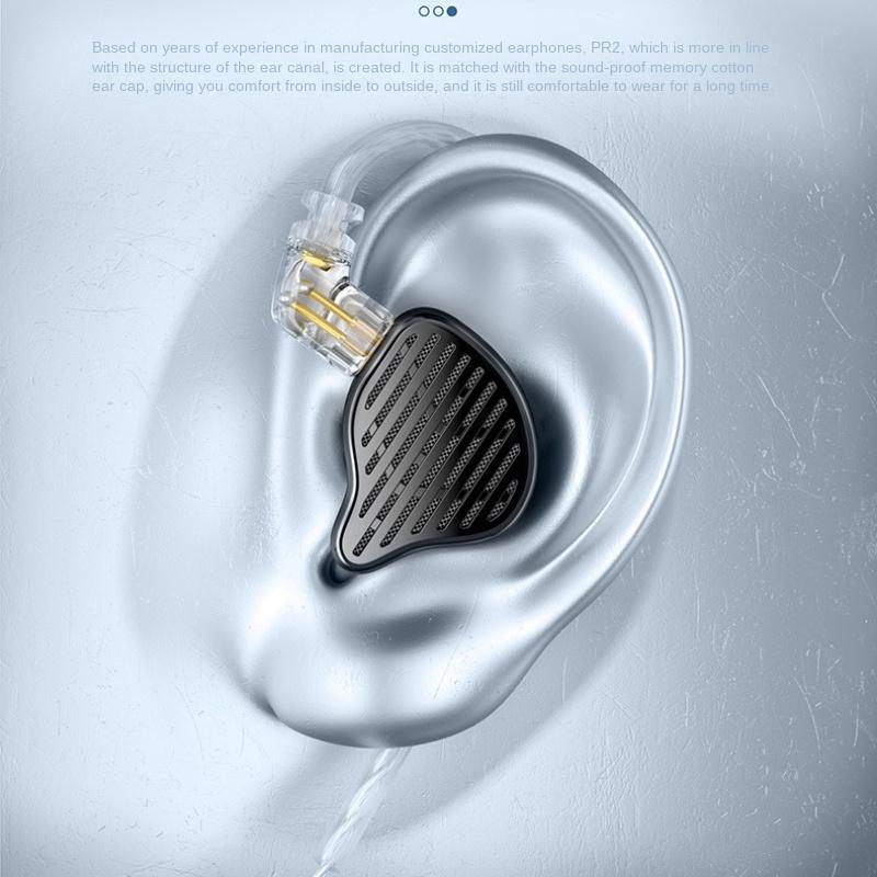 KZ-PR2 Пленочная гарнитура HIFI Высококачественные сменные наушники-вкладыши для планшетов