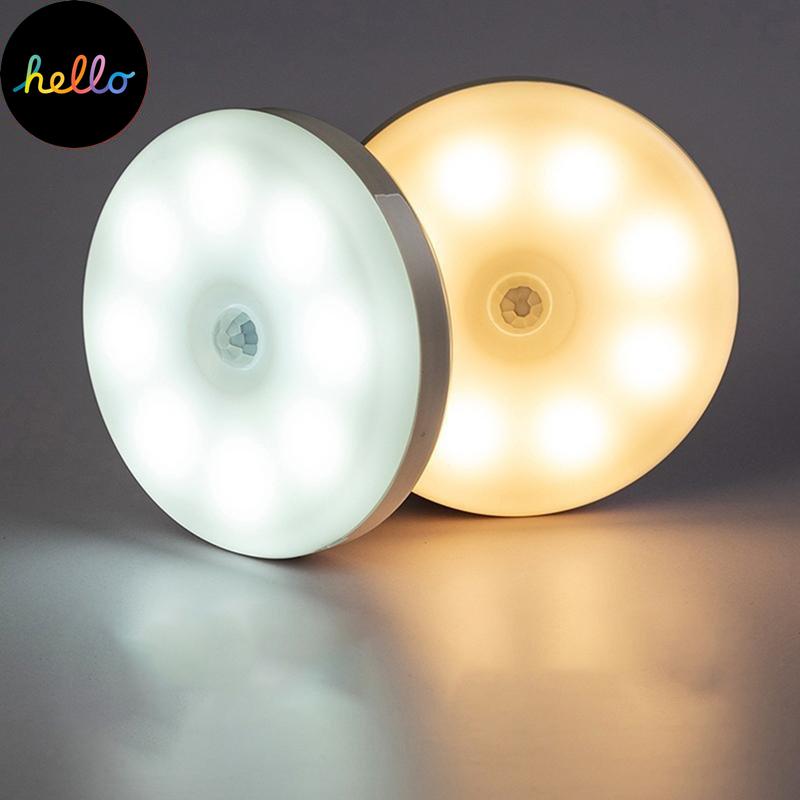 Durable Led Motion Sensor Night Light Wireless Energy-Saving Body Induction Lamp