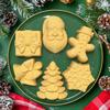 DIY Christmas Silicone Molds Chocolate Candy Baking Molds Set for Mini Cakes Handmade Soap Chocolate Jello Candy and Candles