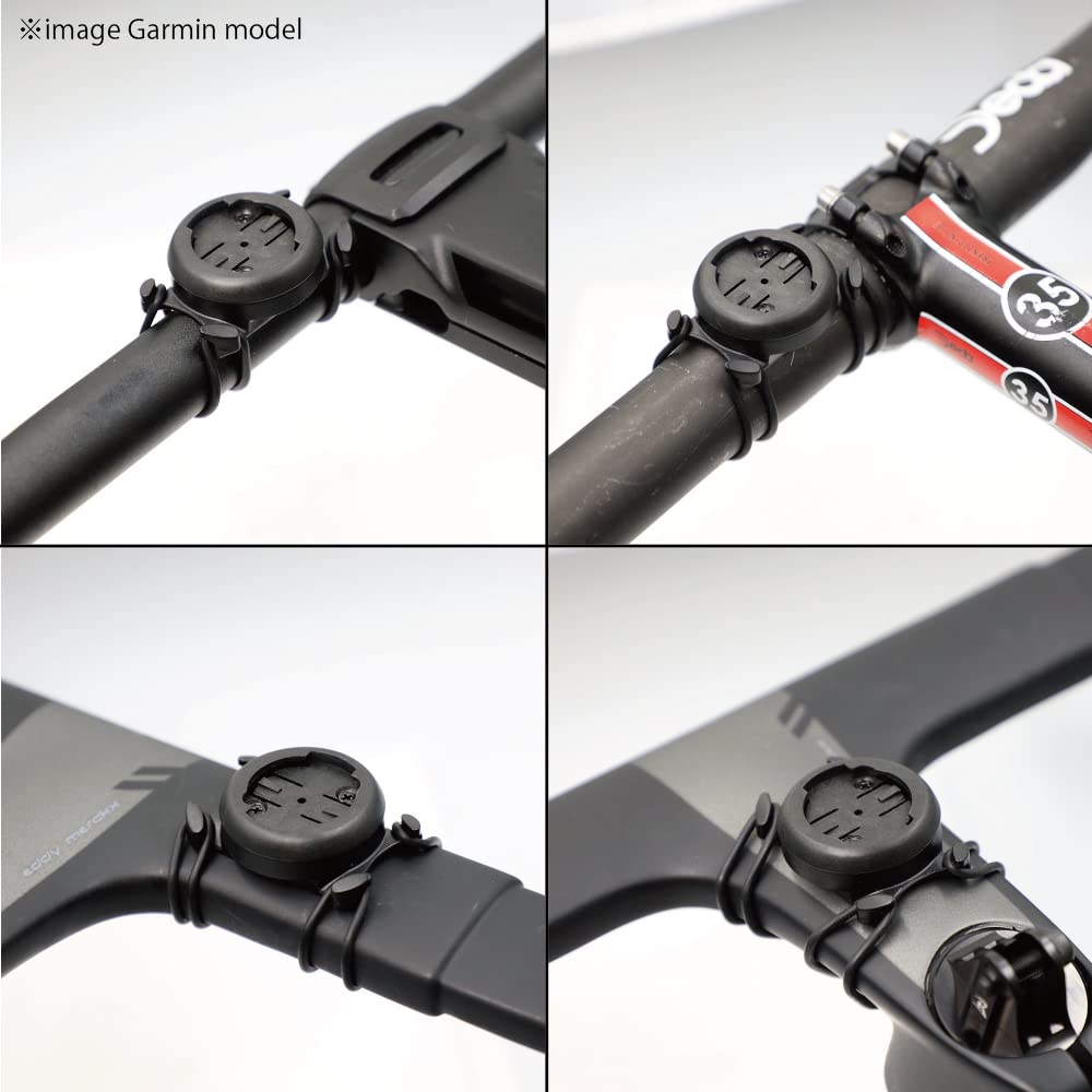 Reckmount Mount for Bryton Rider Series Cycle Computers Compatible with Bryton Rider O-ring [O-ring-BRY] 860/750/530/S500/450/420/410/330/310/15/10,