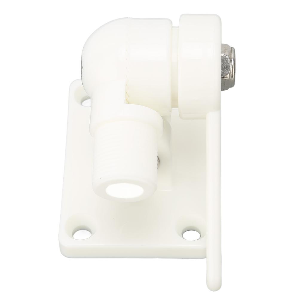 Ratchet Mount High Impact Ultra Strong Nylon Wide Applicability Marine Antenna Mount for Boats Antenna
